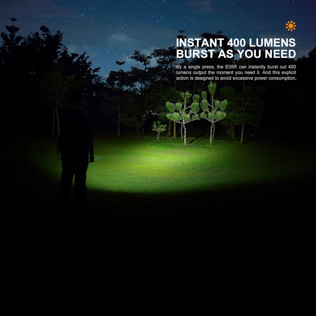 Fenix E05R Rechargeable Keychain Torch 3 Fenix E05R Rechargeable Keychain Torch - Image 3