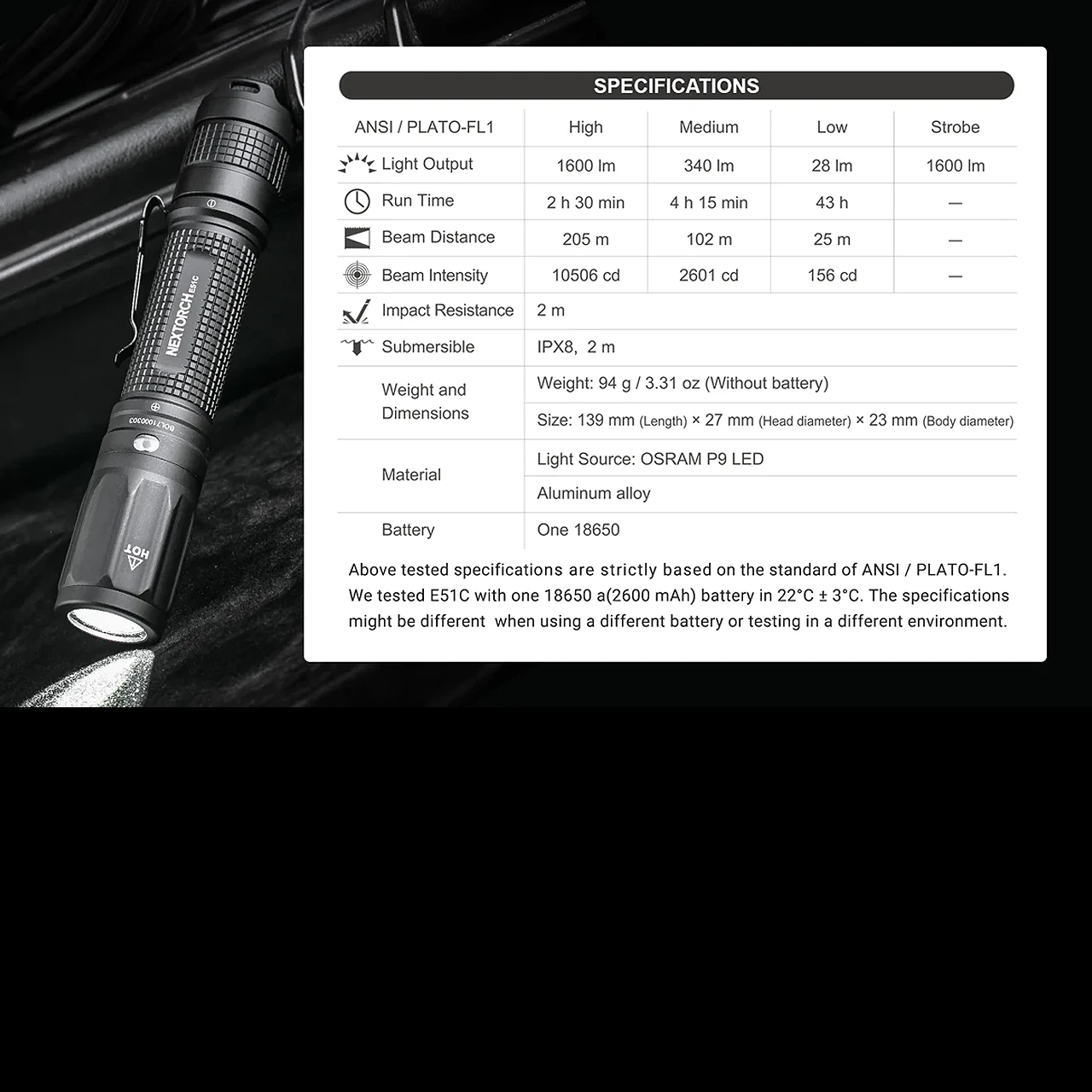 Nextorch E51C Rechargeable Pocket Flashlight 6 Nextorch E51C Rechargeable Pocket Flashlight - Image 6