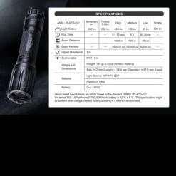 Nextorch T10L Long-Shot Flashlight WAS £299.95 33 Nextorch T10L Long-Shot Flashlight WAS £299.95 -SurvGear Shop NEXTORCH T10L.15 26683.1690810378