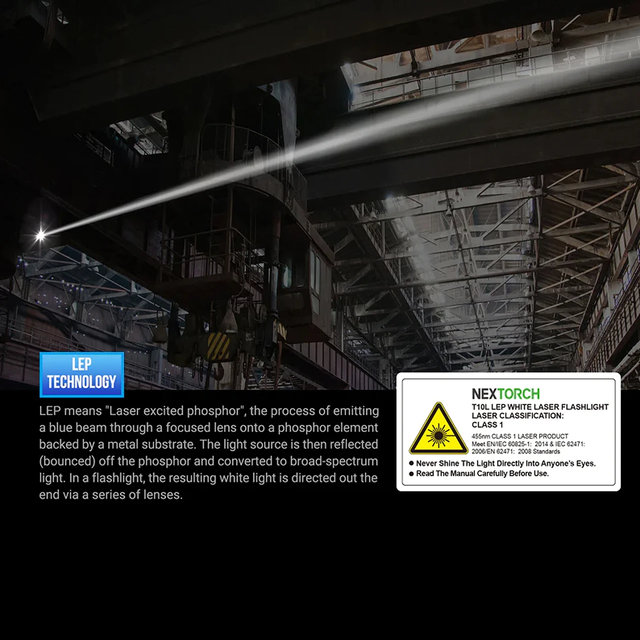 Nextorch T10L Long-Shot Flashlight WAS £299.95 13 Nextorch T10L Long-Shot Flashlight WAS £299.95 - Image 13