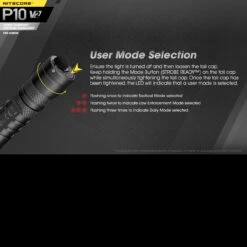 Nitecore P10 V2 13 Nitecore P10 V2 -SurvGear Shop NITECORE P10V2det4 70021.1595247052