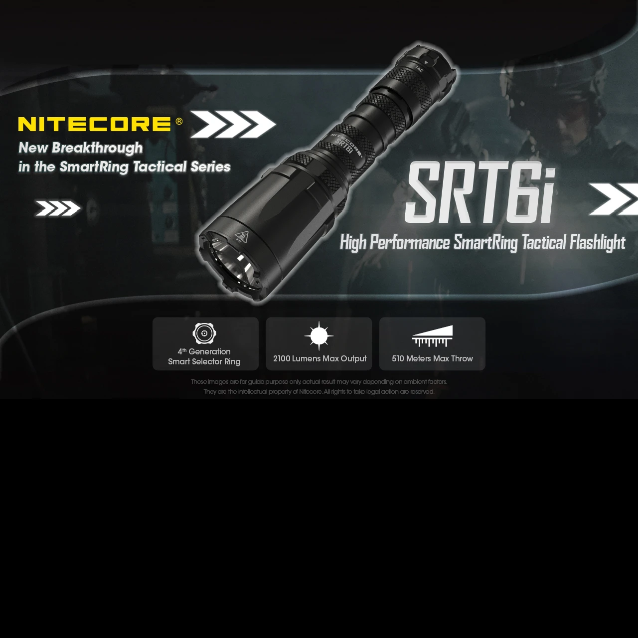 Nitecore SRT6i Flashlight 1 Nitecore SRT6i Flashlight