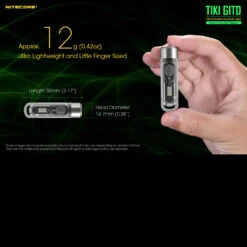 Nitecore TIKI GITD -SurvGear Shop NITECORE TIKI GITDdet3 64079.1648479026