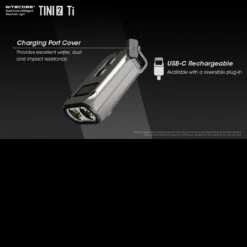 Nitecore TINI 2 Titanium -SurvGear Shop NITECORE TINI2 TIT.2 59246.1652790503.1280.1280 08370.1652879581