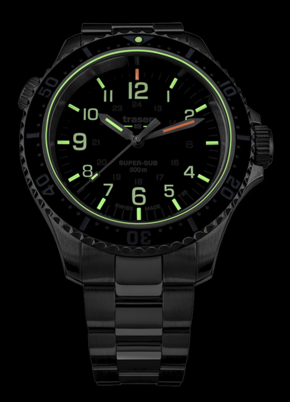 Traser H3 P67 Super Sub Stainless Bracelet 3 Traser H3 P67 Super Sub Stainless Bracelet - Image 3