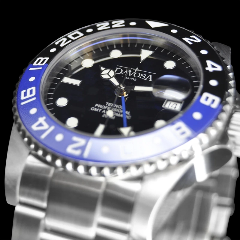 Davosa Ternos Professional TT Automatic Dual Time 1 Davosa Ternos Professional TT Automatic Dual Time