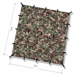 DD Hammocks 3 X 3 Tarp MultiCam -SurvGear Shop dd 009det 83451.1587394881