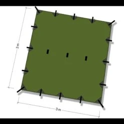 DD Hammocks 3 X 3 Tarp -SurvGear Shop dd 019det4 74434.1587403865