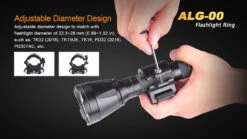 Fenix ALG-00 Quick Release Torch Mount -SurvGear Shop fenix alg00det5 12326.1605887015