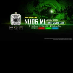 Nitecore NU06MI Mini Signal Light Military Version -SurvGear Shop nu06military 10416.1670928066