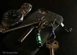 Tec Accessories Embrite Glow Fob Stainless Steel