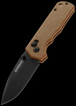 Magnum Rockstub Micarta Folding Knife -SurvGear Shop 01SC710 23408.1692804752