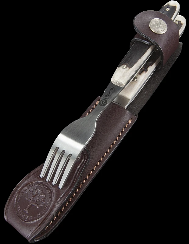 Boker Arbolito Salida Stag Fixed Blade 2 Boker Arbolito Salida Stag Fixed Blade - Image 2