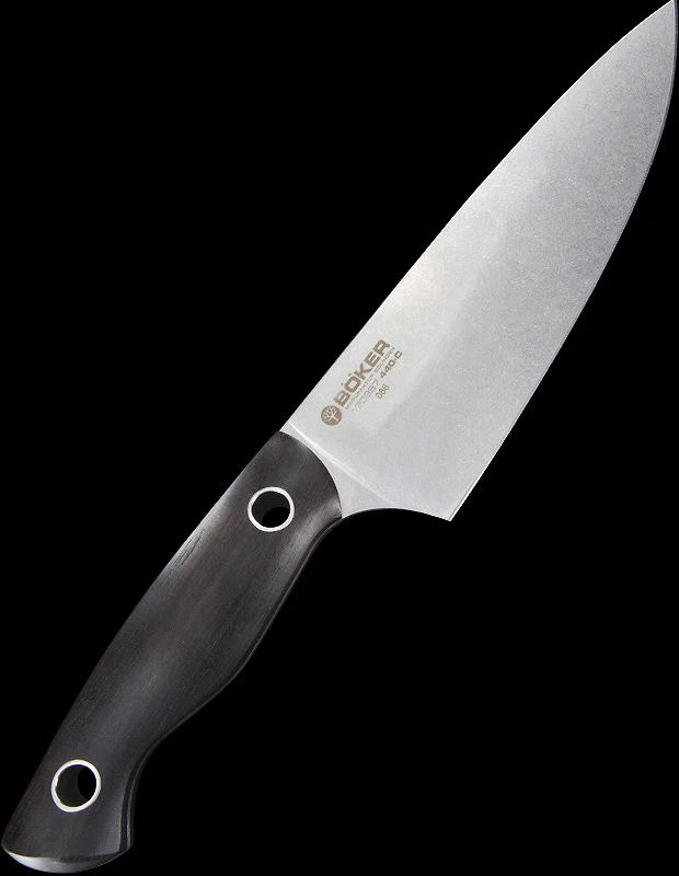 Boker Saga Grenadil Chef Knife Fixed Blade 3 Boker Saga Grenadil Chef Knife Fixed Blade - Image 3