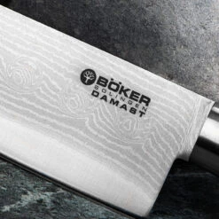 Boker Damascus Black Santoku Fixed Blade 15 Boker Damascus Black Santoku Fixed Blade -SurvGear Shop 130417DAM.2 43884.1648550588.1280.1280 38688.1648635339