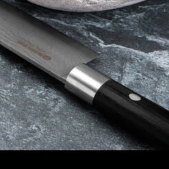 Boker Damascus Black Santoku Fixed Blade 14 Boker Damascus Black Santoku Fixed Blade -SurvGear Shop 130417DAM.4 65409.1648550588.1280.1280 89600.1648635339