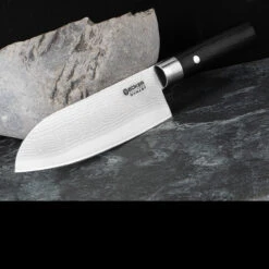 Boker Damascus Black Santoku Fixed Blade 13 Boker Damascus Black Santoku Fixed Blade -SurvGear Shop 130417DAM.5 00280.1648550588.1280.1280 36130.1648635339