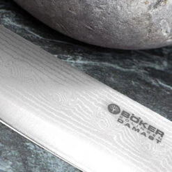 Boker Damascus Black Santoku Fixed Blade 12 Boker Damascus Black Santoku Fixed Blade -SurvGear Shop 130417DAM 97330.1648550588.1280.1280 90513.1648635339