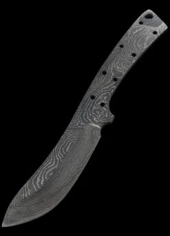 Alabama Damascus Skinner Blade Blank -SurvGear Shop ADS032jpg 10669.1614940555