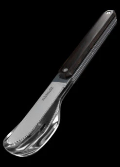 Akinod 12H34 Magnetic Cutlery Set Ebony -SurvGear Shop AKI01M00004 38871.1616595305