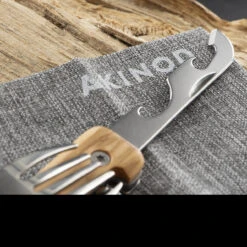 Akinod 13H25 Folding Cutlery Set -SurvGear Shop AKI02M00001 83512.1616596803