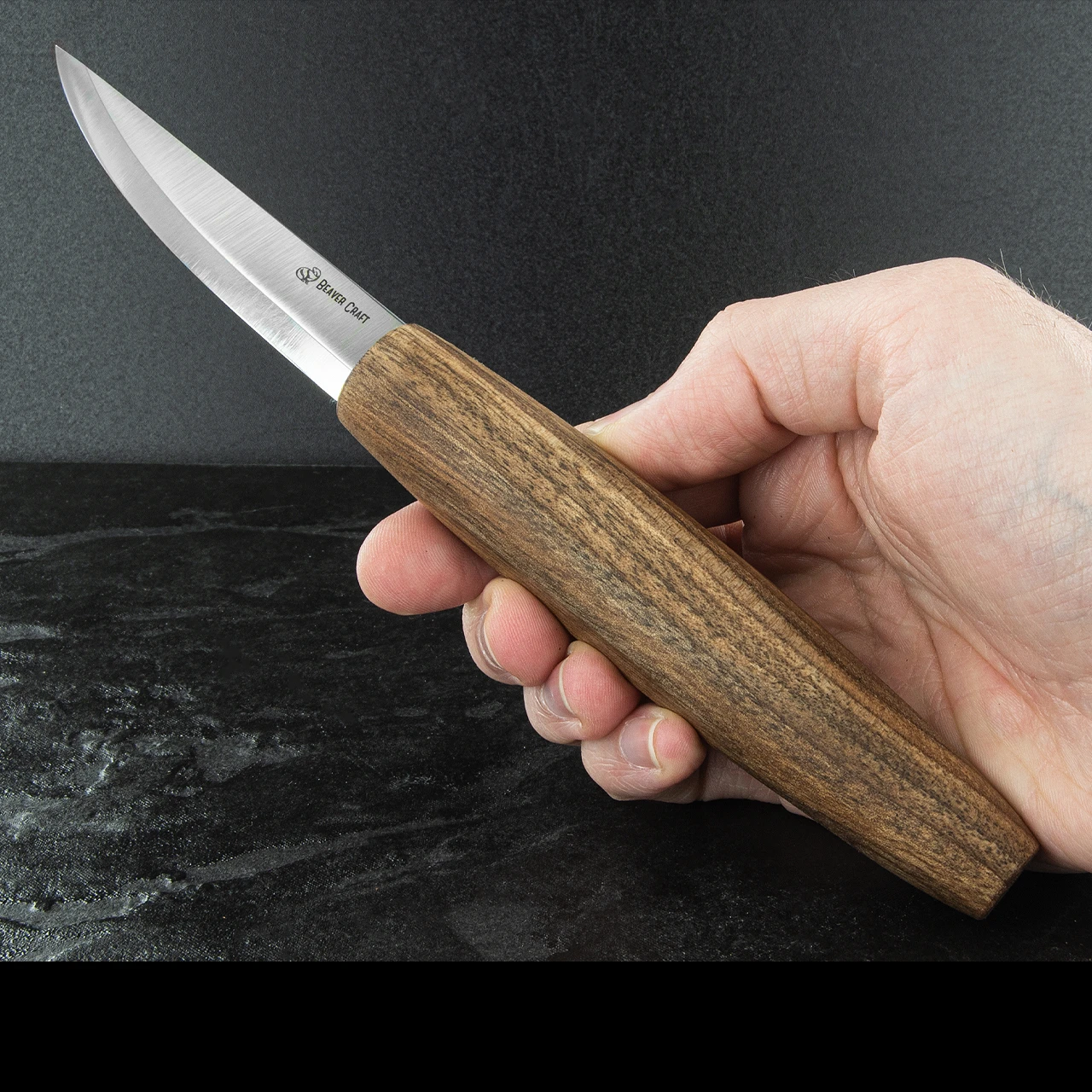 BeaverCraft Spoon Carving Set In Leather Roll 2 BeaverCraft Spoon Carving Set In Leather Roll - Image 2