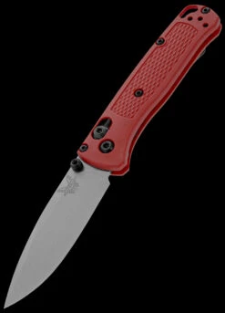 Benchmade 533-04 Mini Bugout Mesa Red Folding Knife -SurvGear Shop BM533 04 87094.1691486807