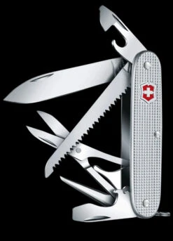 Victorinox Farmer X Alox Silver -SurvGear Shop BMC 0827126det 73521.1656076172