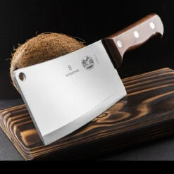 Victorinox Wood Kitchen Cleaver Maple -SurvGear Shop BMC 5400018 84896.1667581199