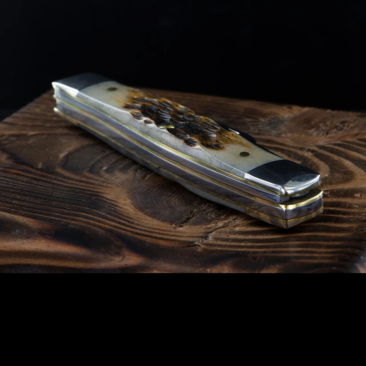 Case Stockman Amber Bone Carbon 5 Case Stockman Amber Bone Carbon - Image 5