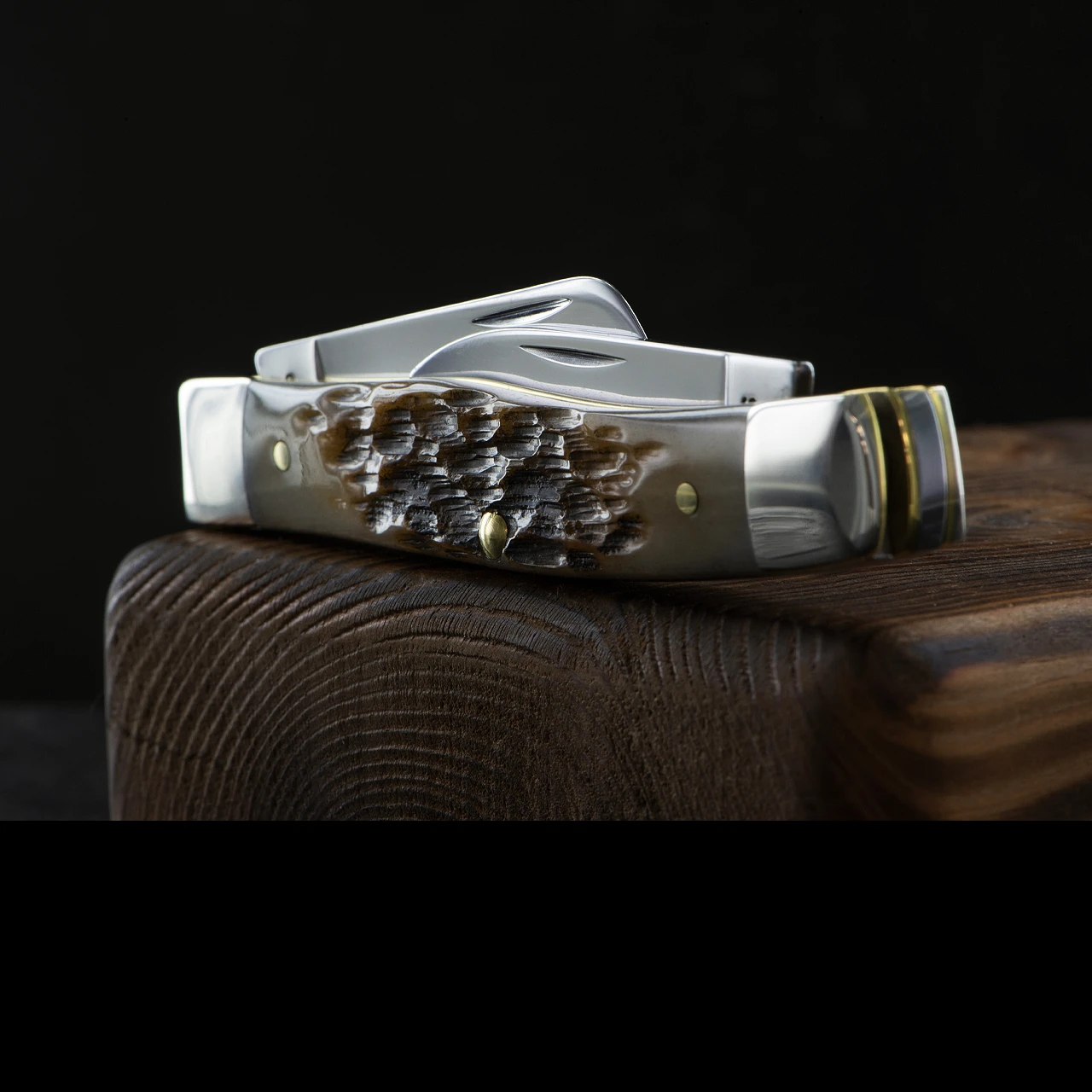 Case Stockman Amber Bone Carbon 2 Case Stockman Amber Bone Carbon - Image 2