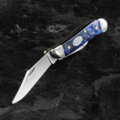 Case Peanut Blue Pearl Folding Knife -SurvGear Shop CA23446.4 70870.1688044600
