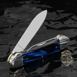 Case Canoe Blue Pearl Kirinite Folding Knife -SurvGear Shop CA23447.2 27692.1694519717.1280.1280 69426.1694527413