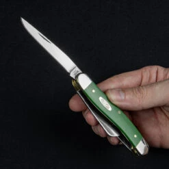 Case Stockman Green Folding Knife -SurvGear Shop CA53392 61706.1688045352