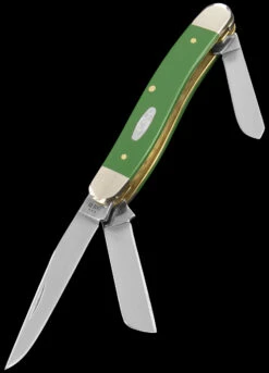 Case Stockman Green Folding Knife -SurvGear Shop CA53392 85593.1688045351
