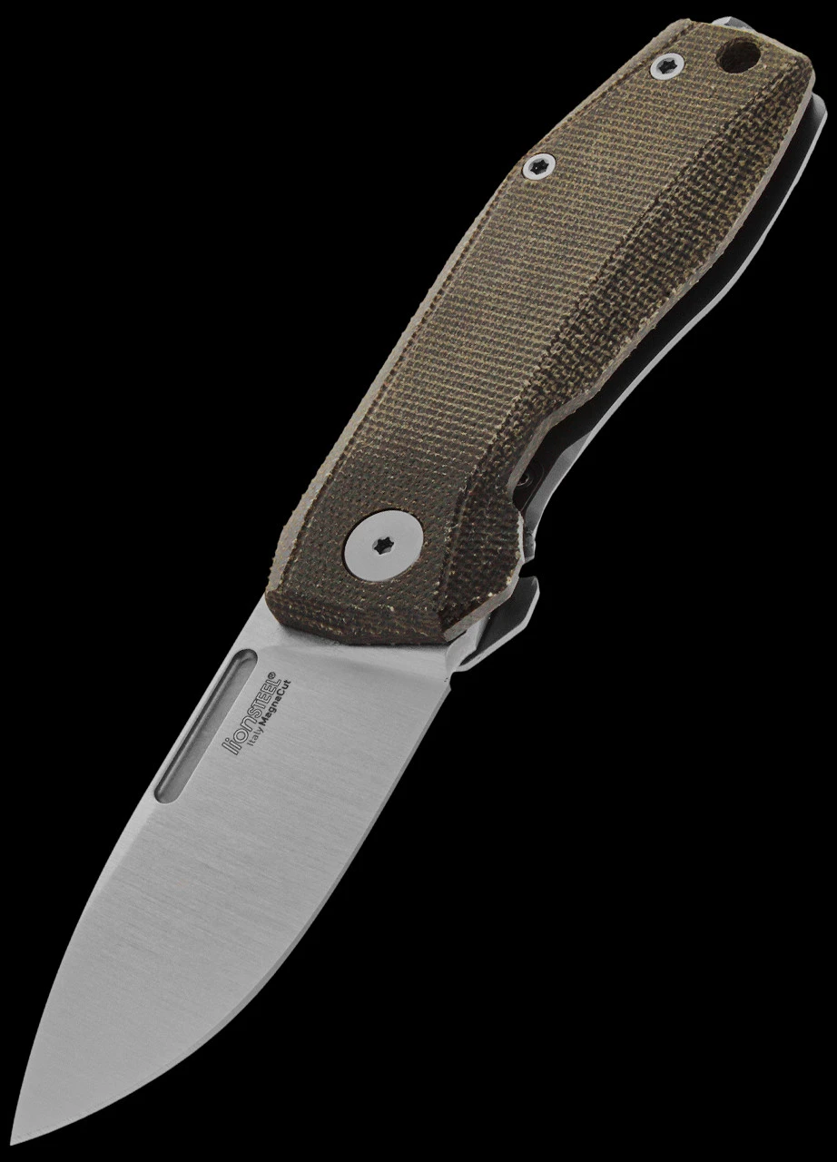 LionSteel Nano Micarta Folding Knife 1 LionSteel Nano Micarta Folding Knife