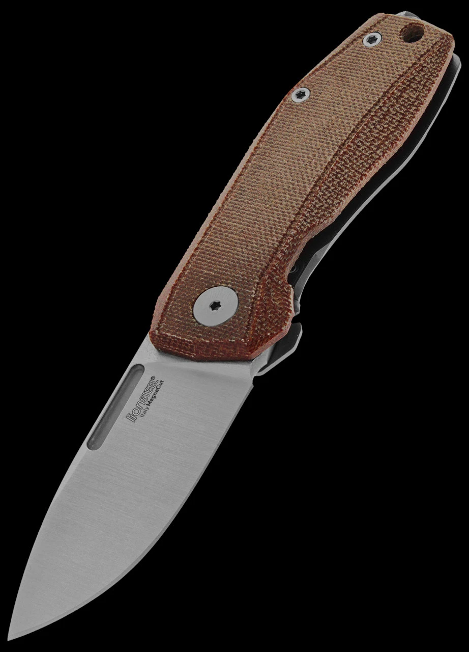 LionSteel Nano Micarta Folding Knife 2 LionSteel Nano Micarta Folding Knife - Image 2