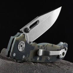 Demko AD 20.5 S35VN Clip Point Folding Knife -SurvGear Shop DEM09632.4 68178.1696335178.1280.1280 83551.1696335200