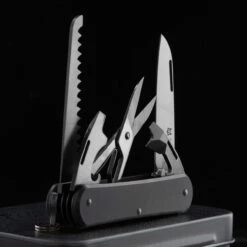 Fox Vulpis 5 Titanium Penknife -SurvGear Shop FOX FX VP130 SF5TIdet3 25452.1686654411.1280.1280 87663.1686746620