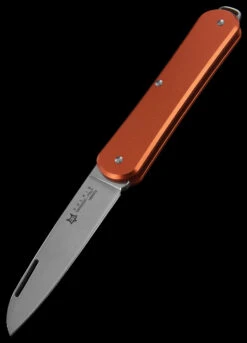 Fox Vulpis 1 Aluminium Penknife -SurvGear Shop FOX FX VP130BK4 80514.1686585730