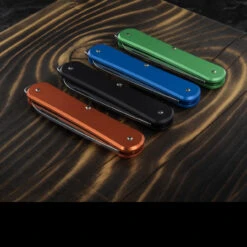 Fox Vulpis 1 Aluminium Penknife -SurvGear Shop FOX FX VP130BK4det3 90342.1686582624