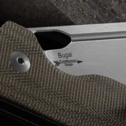 Kizer Bugai Micarta Folding Knife -SurvGear Shop KIV3627C1.1 57333.1686757349