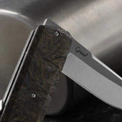 Maserin Silver 410 Fat Carbon "Gold Dark Matter" Folding Knife -SurvGear Shop MAS410 G.3 07583.1688743291.1280.1280 65206.1689085522