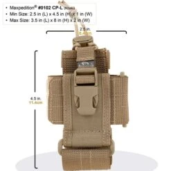 Maxpedition CP-L Phone Holster - Large -SurvGear Shop MAXP 102det 53357.1607704439