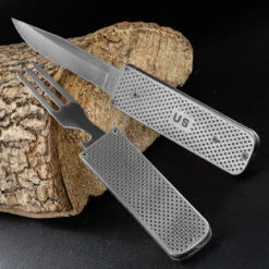 Marbles G.I. Knife And Fork Combo -SurvGear Shop MR652 52074.1679585147