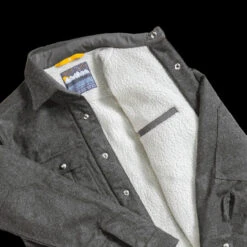 Prometheus Shearling Mountain Jacket Grey Tweed -SurvGear Shop PDW 30112501.2 52047.1692267278.1280.1280 24676.1692267317