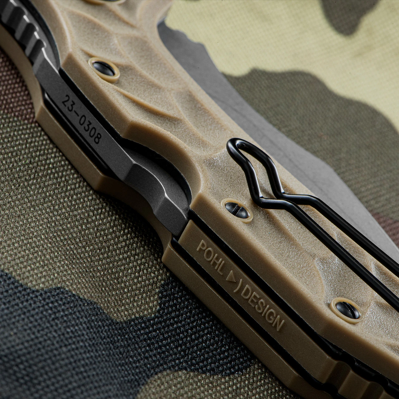 Pohl Force Bravo One Classic Stonewash Folding Knife 2 Pohl Force Bravo One Classic Stonewash Folding Knife - Image 2