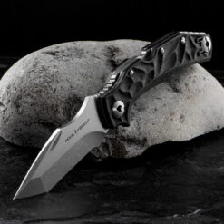 Pohl Force Bravo Two Classic Black Folding Knife -SurvGear Shop POHL 1078.3 78429.1690215538