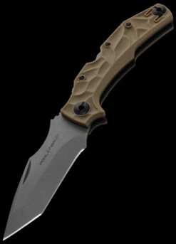 Pohl Force Bravo Two Classic FDE Folding Knife -SurvGear Shop POHL 1079 24319.1690215750