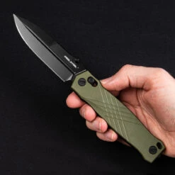 Real Steel Muninn G10 Black Blade Folding Knife -SurvGear Shop RES 7752GB 05979.1684766751.1280.1280 29039.1685536960